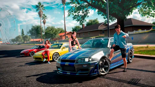 Drive Zone Online Mod APK SS 3