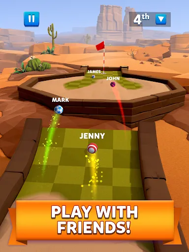 Golf Battle Mod APK SS 2