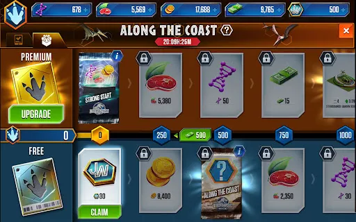 Jurassic World: The Game Mod APK SS 3