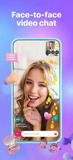 Random video chat Mirami Mod APK SS 1