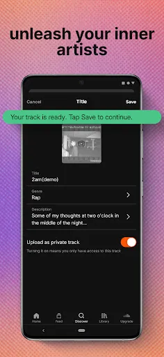 SoundCloud Mod APK SS 3