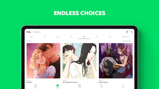 WEBTOON Mod APK SS 1