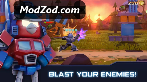 Angry Birds Transformers Mod APK SS 2