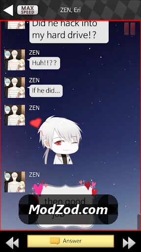 Mystic Messenger Mod APK SS 1