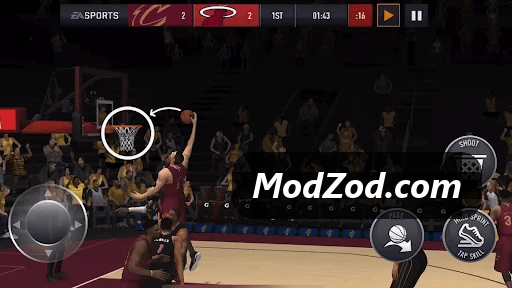 NBA LIVE Mobile Basketball Mod APK SS 1