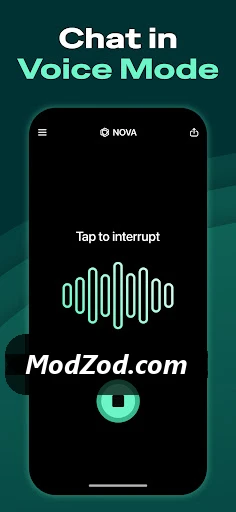 Nova AI Chatbot Mod APK SS 2