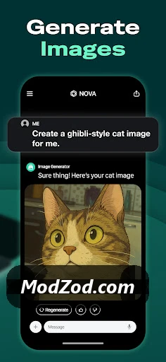 Nova AI Chatbot Mod APK SS 3