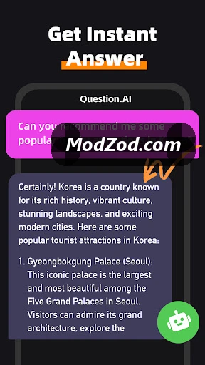 Question.AI Mod APK SS 1