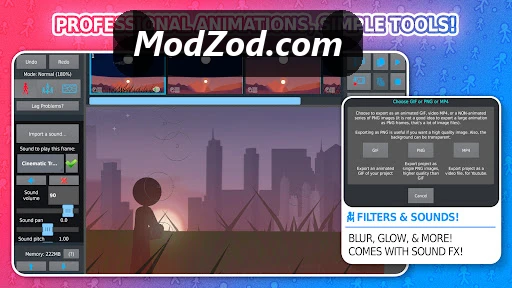 Stick Nodes Pro Mod APK SS 3