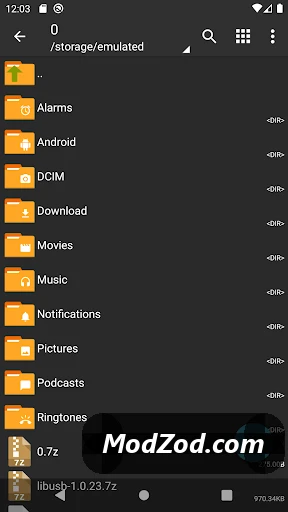 ZArchiver PRO Mod APK SS 2
