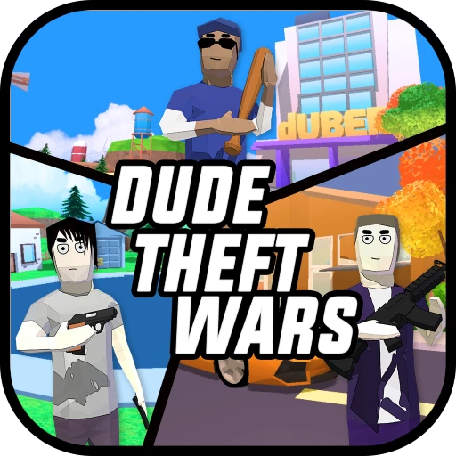 Dude Theft Wars FPS Open world Mod Apk